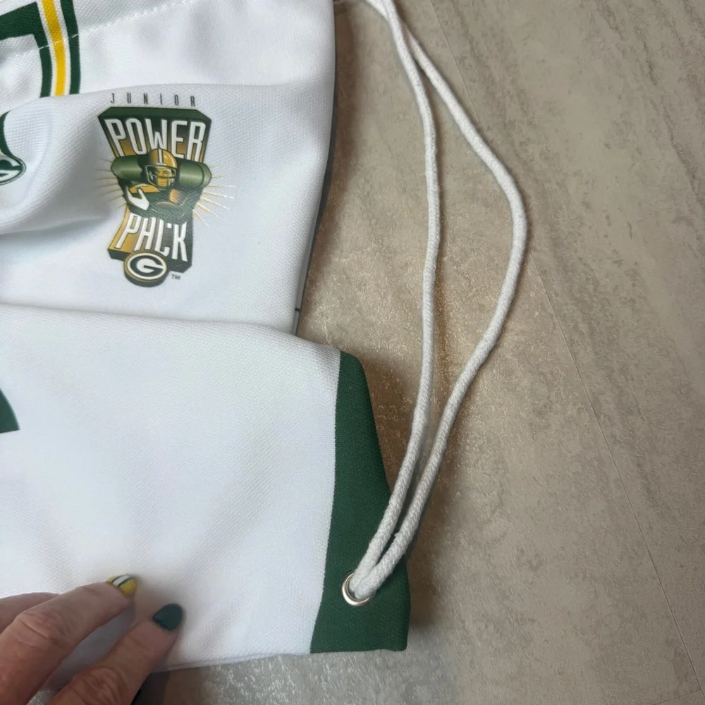 Green Bay Packers Drawstring Bag Micah Parsons cinch sak